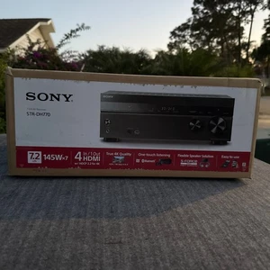Sony STR-DH770 7.2 Channel Home Theater Bluetooth 4K AV HDMI Stereo Receiver A++ - Picture 1 of 4