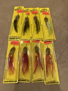 3/8 Oz 8 Pk Panther Martin Sonic Streamer Spinner Baits - Bild 1 von 6