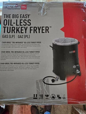 Freidora de pavo sin aceite Char-Broil The Big Easy nueva caja abierta modelo 14101480 Foto 1 de 3