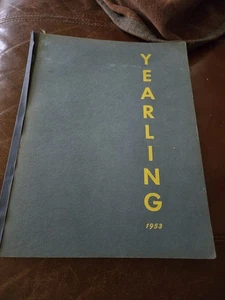  1953 Mamaroneck Junior High School Yearbook "YEARLING" New York NY - Picture 1 of 1