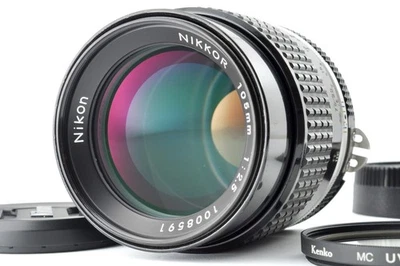 Nikon Ai-S NIKKOR 105mm F/2.8 MF Mid-Telephoto Portrait Prime Lens AIS - Image 1 of 4