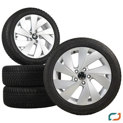 Original Golf 8 Winterreifen Winterräder Belmont 17Zoll 5H0601025B 205/50R17 93H - Bild 1 von 4