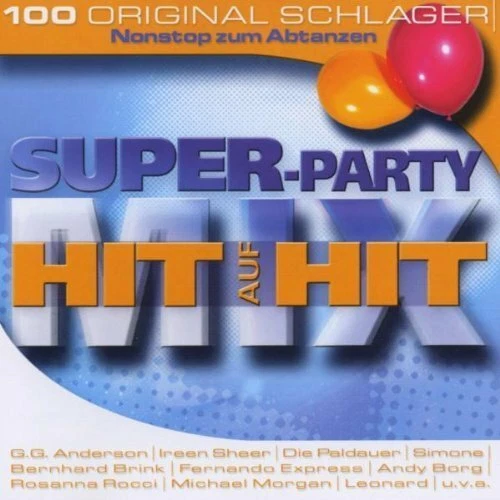 Super-Party Hit auf Hit-Mix (2000, Koch) Bernhard Brink, Andreas, Simone,.. [CD] - Bild 1 von 1