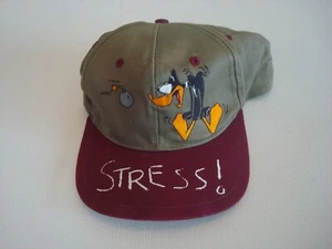 DAFFY DUCK 1994 LOONEY TOONS   SNAPBACK DEADSTOCK HAT CAP VINTAGE N1 - Picture 1 of 2
