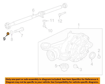 Оригинальная гайка замка дифференциала привода оси JAGUAR 09-15 XF C2C34448 - Изображение 1 из 2