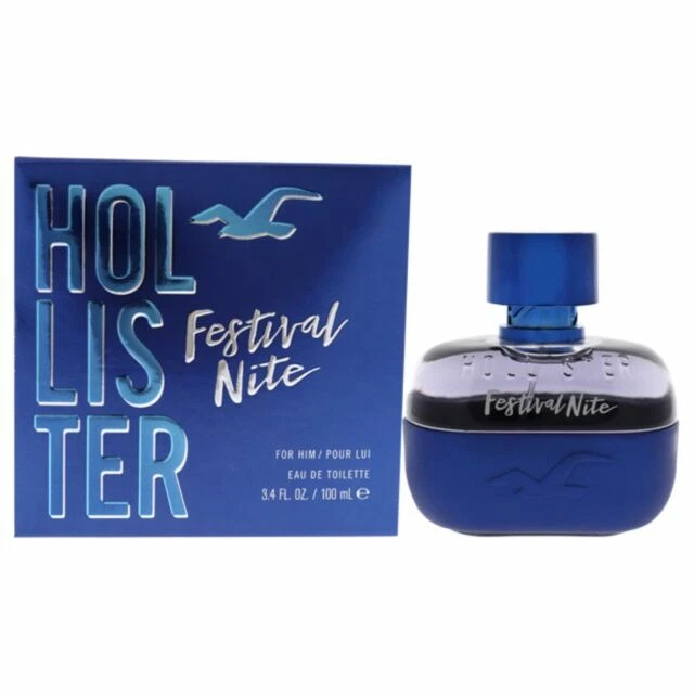 Hollister Festival Nite 3.4 fl.oz Men's Eau de Toilette Spray