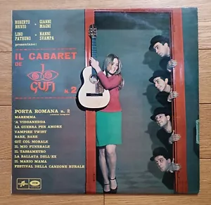 Il Cabaret Dei Gufi n°2 - Columbia LP, 1967 - with dedication and autograph L. Patruno - Picture 1 of 3