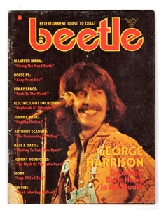 Beatles (George) "Beetle" 1975 rivista USA con copertina George storia - Foto 1 di 2
