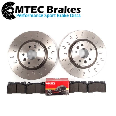 Renault Megane Coupe RS 250 265 265 Trophy 275 Front C-Hook Brake Discs & Pads - Image 1 of 3