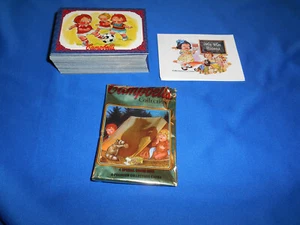 CAMPBELLS KIDS Complete Base Set 72 Trading Cards + 6 CLING STICKERS & WRAPPER - Picture 1 of 5