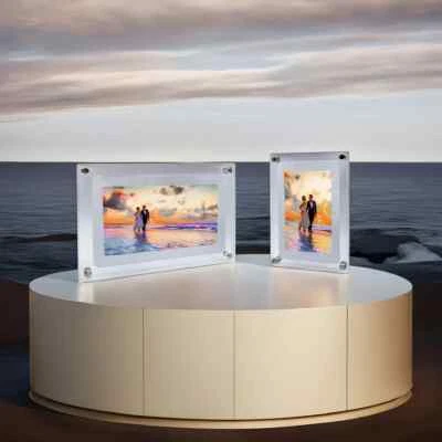 10 inch 4 GB Acrylic DIGITAL- Photo frame- personalization- Motion video Frames - Image 1 of 2