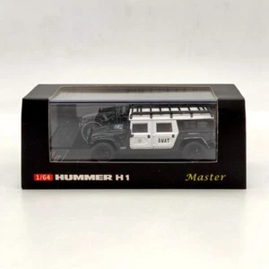 Master 1:64 Hm H1 SWAT Diecast Toy Car Model Collection Miniature Hobby Gift - Imagen 1 de 8