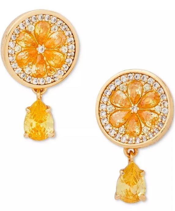 kate spade new york  fresh squeeze embellished drop earrings - Image 1 of 3