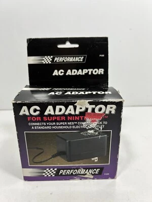 Performance AC Adaptor For SUPER NINTENDO P-035 New In Package - Image 1 of 3