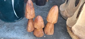 KETTENSÄGE SCHNITZEULE GROSSE GESCHENKIDEE ULME HOLZ HAUS GARTEN SKULPTUR KUNSTHANDWERK - Bild 1 von 3