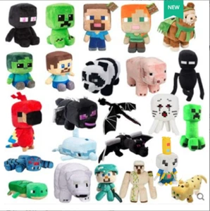 My World Soft Toy Minecraft Plushies Teddies Game Kids Stuffed Hug Toy Gift Kids - Picture 1 of 34