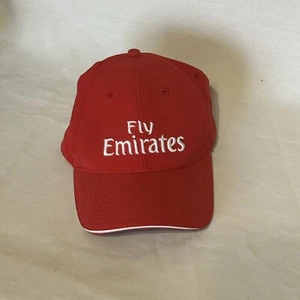 Fly Emirates Red Baseball Cap Adjustable Strap Back Perfect Condition - Picture 1 of 3