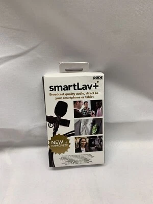 Micrófonos Rode SMARTLAV+ Micrófono Solapa Grado Profesional *Nueva Caja Dañada Foto 1 de 4