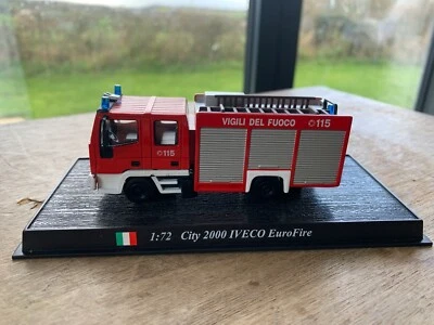 Italy 2000 Iveco EuroFire City Fire Engine Part Work Diecast Model 1:72 - Image 1 of 4
