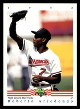 1992 Classic Best Roberto Arredondo #10 High Desert Mavericks