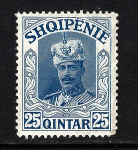 OPC 1914 Albania 25q Príncipe Guillermo sin emitir MNH 50022 - Imagen 1 de 1