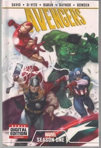 VENGADORES TEMPORADA UNO MARVEL HARDCVR GN EN TPB ORIGINAL PRIMER AÑO HISTORIA SELLADO NUEVO - Imagen 1 de 1