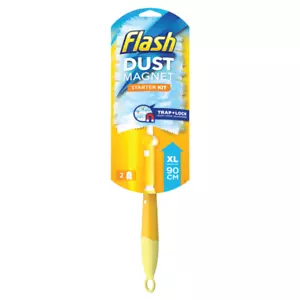 Flash Duster Dust Magnet XL Starter Kit - Extendable Handle - 90cm + 2 Refills - Picture 1 of 1
