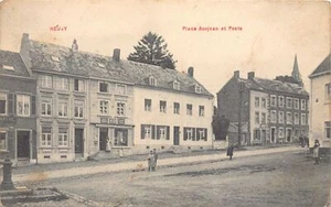 Belgique - HEUSY (Liège) Place Bonjean et Poste - Bild 1 von 2