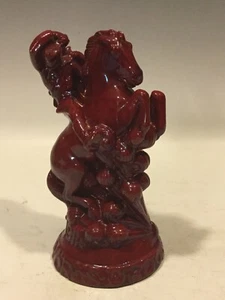 Zsolnay Red Eosin Devil Hussar WW1 1914 Figurine Adolph Zutt - Picture 1 of 12