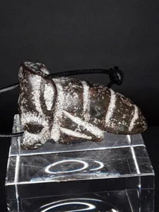 Neolithic Hongshan Nephrite Jade Dragon Insect toggle pendant - Picture 1 of 8