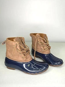 Botas de pato Field & Stream para mujer talla 6 aisladas superiores de cuero impermeables - Imagen 1 de 8
