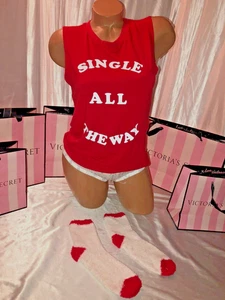 Juego de Pijama Victorias Secret Holiday para Dormir "Single All The Way" Mediano - Imagen 1 de 3