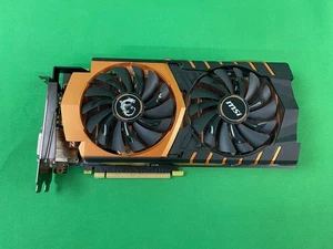 MSI GTX 980TI GAMING 6G GOLDEN EDITION LIMITED EDITION GRAPHICS CARD **PARTS - Picture 1 of 14