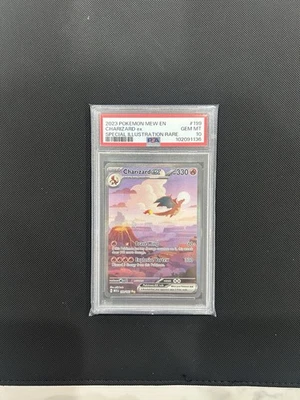 Charizard EX 199/165 PSA 10 Gem MT - Image 1 of 2