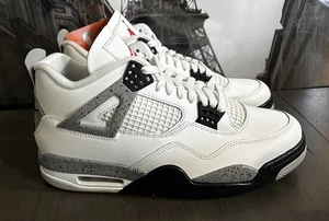 DS New Nike Air Jordan Retro 4 White Cement OG 2025 Size 10 Authentic Basketball - Picture 1 of 13