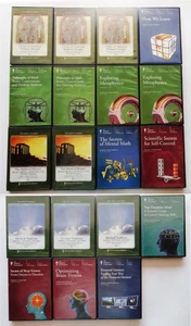Lot 19x Great Courses DVD's Philosophy Politics History Religion Better Living - Picture 1 of 7