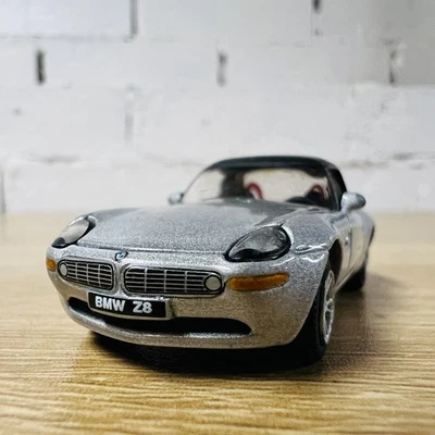 Hongwell BMW Z8 Silver Black Red Interior 1:72 Diecast Model Car — 第 1/4 张图片