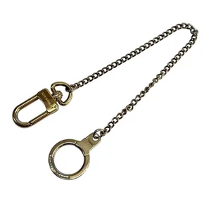 Louis Vuitton Women's Long Gold Wallet Chain Key Holder Chaine Ancre Ladies - Picture 1 of 4