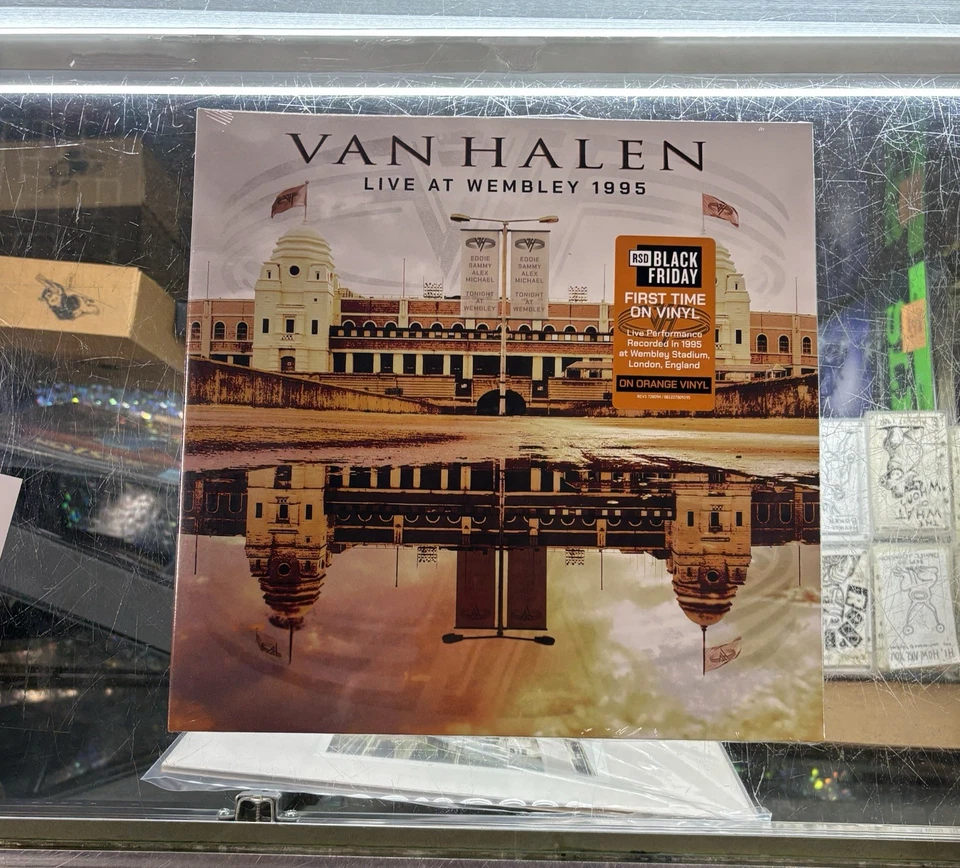 Van Halen – Live At Wembley 1995 LP On Orange Colored Vinyl RSDBF 2025 Hagar - Image 1 of 1