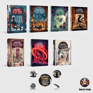 Harry Potter Complete Collection Books 1–7 Hardcover 2025 German Ed NEW IN STOCK - Picture 1 of 19