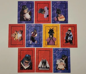 1992 Dinosaurs TV Show COMPLETO ROMPECABEZAS PERSECUCIÓN JUEGO DE TARJETAS 10 Pro Set casi nuevo/como nuevo - Imagen 1 de 4