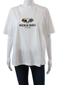 Kule Unisex Adults Cotton Short Sleeve Round Neck Basic T-Shirt White Size L - Picture 1 of 6