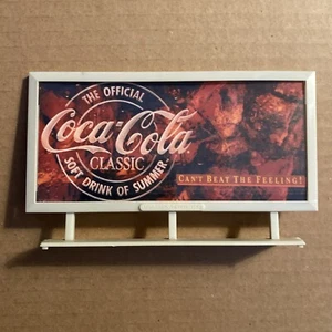 RARO Vintage COCA-COLA Pubblicità Venditore CAMPIONE CARTELLONE PUBBLICITARIO Cant Beat Feeling Kodak - Foto 1 di 12