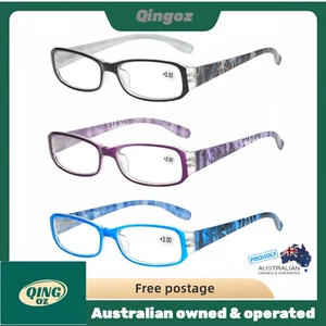 Magnifying Eyeglasses Women Anti Blue Light Blocking Fashion Reading Glasses - Bild 1 von 15
