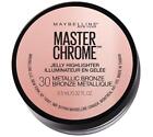 5 PACK Maybelline Master Chrome Jelly Highlighter, Metallic Bronze