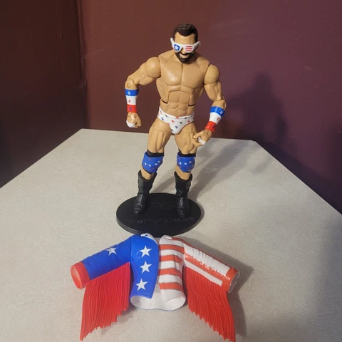 Loose WWE Zack Ryder Elite Series 59 Figure  With Jacket & Sunglasses. COMPLETE Cover