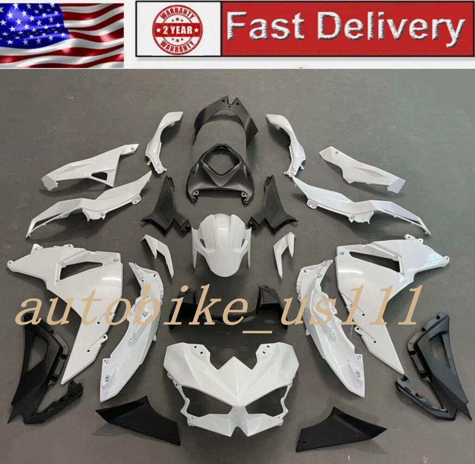 Kit de carenado de inyección sin pintar para Kawasaki Ninja 500 2024-25 juego de carrocería ABS Foto 1 de 4