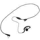 Security Earhanger Headset Earpiece Earphone For  Radio Black O9j93239