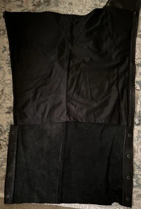 Street Legal Men’s Motorcycle Chaps, Buffalo Hide, Size Medium - Bild 1 von 11