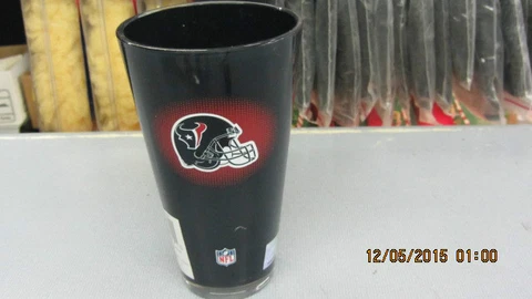 Houston Texans 20oz Double Wall Insulated Tumbler NFL Licensed Dishwasher Safe Cover
